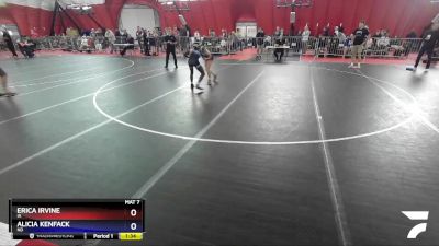 105 lbs Round 2 - Erica Irvine, IA vs Alicia Kenfack, ND