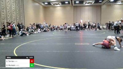 88 lbs Quarterfinal - Carly Torres, Desert Fox vs Olivia Munson, Lawc