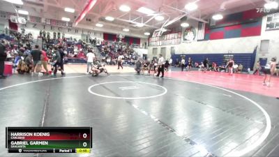 157 lbs Cons. Round 7 - Gabriel Garmen, Sahuarita vs Harrison Koenig, Carlsbad