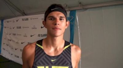 Bernie Montoya well spoken after running fastest mile as high schooler in 2013 at Pre-Pre