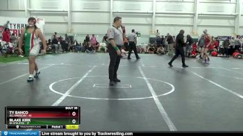 285 lbs Round 7 (10 Team) - Blake Kirk, 84 Athletes vs Ty Banco, All American