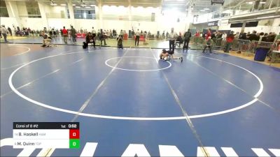 88 lbs Consi Of 8 #2 - Brady Haskell, Hammashack vs Michael Quinn, Top Flight Wrestling Academy