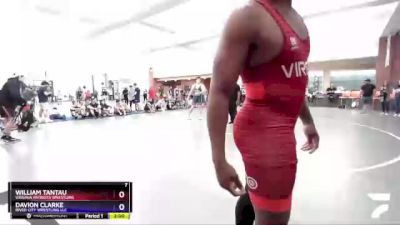 220 lbs Champ. Round 1 - Davion Clarke, River City Wrestling LLC vs William Tantau, Virginia Patriots Wrestling