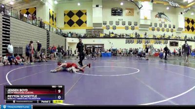 114 lbs Quarterfinal - Charles Faurote, Decatur Wrestling Club vs Abrum Swathwood, Garrett Wrestling Club