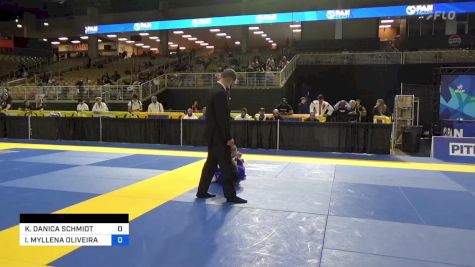 KAITLYN DANICA SCHMIDT vs ISABELLA MYLLENA OLIVEIRA DE S. 2024 Pan Jiu Jitsu IBJJF Championship