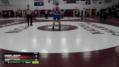 197 lbs Semifinal - Gabriel Zierden, Concordia Moorhead vs Garrett Kilgas, Luther