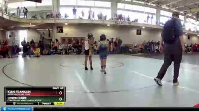 65 lbs 1st Place Match - Kian Franklin, Avon Wrestling Club vs Lexon Parr, Contenders Wrestling Academy