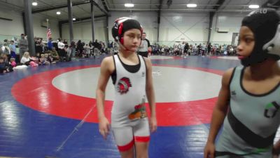 70 lbs Semifinal - Maisyn Lott, Backyard Brawlers vs Connor Sainsurin, Level Up