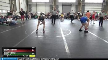 120 lbs Round 6 (8 Team) - Elliott Crews, East Coast Elite vs Colby Houle, Olympia