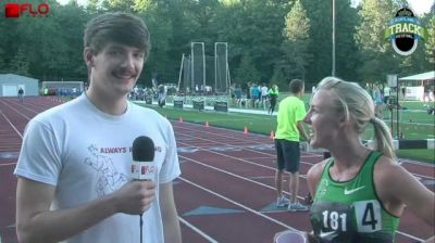 Jemma Simpson wins 800 at Portland Track Festival 2013