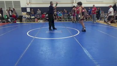 132 lbs Round 3 - Max Vitale, Hawks WC vs Bryce DellaPenta, Lake Erie WC NY