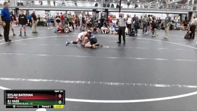 105 lbs Round 5 (6 Team) - Dylan Bateman, POWA vs EJ Vass, Mat Assassins Black