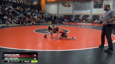 80 lbs 4th Place Match - Naylen LeClere, VS Viking Wrestling Club vs Treyton Pump, Big Game Wrestling Club