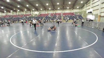 140 lbs 1st Place Match - Veil Foreman, Wyoming Underground Wrestling vs Daeja Sundquist, Syracuse Titans Wrestling