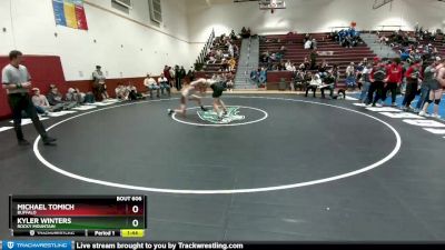 160 lbs Quarterfinal - Kyler Winters, Rocky Mountain vs Michael Tomich, Buffalo