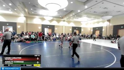 110+ 3rd Place Match - Addelyn Gorringe, 208 Badgers vs Lessie Carlston, Top Of Utah