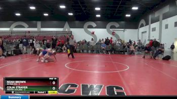 100 lbs Round 3 (8 Team) - Noah Brown, M2 RED (PA) vs Colin Strayer, Indiana Outlaws