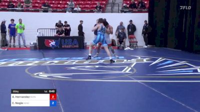 65 kg Rnd Of 64 - Aldo Hernandez, Boone RTC vs Carter Nogle, HeadHunters Wrestling Club