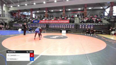 170 lbs Round Of 16 - Shenita Lawson, Southern Oregon vs Gabrielle Holloway, St. Andrews (N.C.)