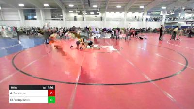 81 lbs Round Of 32 - Javier Barry, Lincoln Sudbury vs Marvin Vasquez, BTS Providence