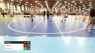 106 lbs Rr Rnd 2 - James Wright, Central Maryland Wrestling vs Nate Rioux, Team Shutt Dynasty