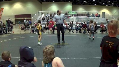 64 lbs Round 2 (6 Team) - Bentley Gatica, #papatoddstrong vs Carson Halbert, Michigan Matcats