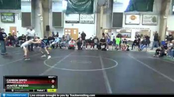 68 lbs Finals (2 Team) - Hunter Wargo, AACo Allstars vs Camron Smith, Warhawks Black