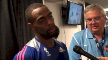 Tyson Gay Double Sprint Champ