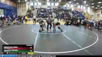 170 lbs Semifinals (8 Team) - Kenneth DeFord, Flagler vs Sebastian Perez, Wellington