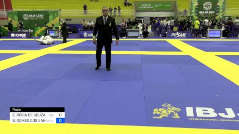 ELIZA RÉGIA DE SOUZA VASCONCELOS vs BARBARA GOMES DOS SANTOS 2024 Brasileiro Jiu-Jitsu IBJJF