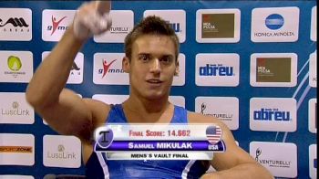 2013 Anadia World Cup Finals, pt 6: Women's Beam and Men's Vault (pt 2)