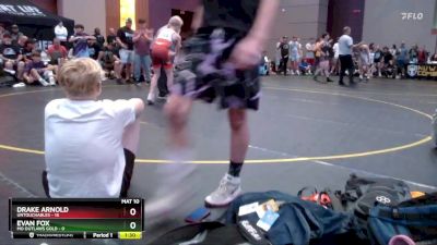 95 lbs Round 1 (4 Team) - Drake Arnold, Untouchables vs Evan Fox, MO Outlaws Gold