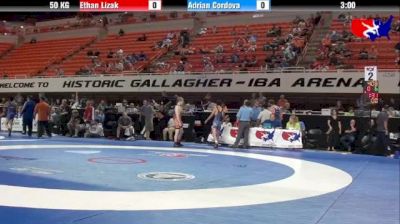 50KG F Ethan Lizak vs. Adrian Cordova