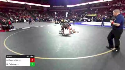 152 lbs Consi Of 16 #1 - Adrian Covarrubia, Kerman (CS) vs Malieke Delaney, Mission (SF)