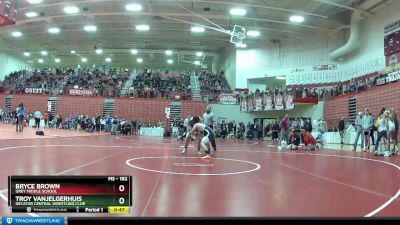 182 lbs Champ. Round 1 - Troy VanJelgerhuis, Decatur Central Wrestling Club vs Bryce Brown, Urey Middle School