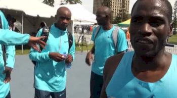 Paul Koech takes the windy win and shares his farming secrets at Edmonton International Track Classic