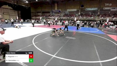 62 lbs Consolation - Jd Alguire, NM Bad Boyz vs Nehemiah Gonzales, Kingdom WC