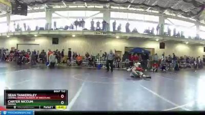 126 lbs Cons. Round 3 - Carter Niccum, Indiana vs Sean Tankersley, Central Indiana Academy Of Wrestling