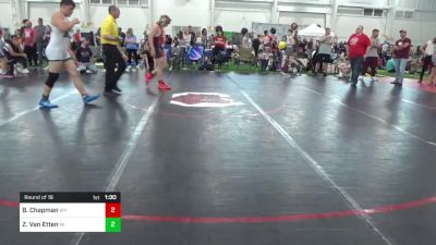 200-C lbs Round Of 16 - Blake Chapman, WV vs Zachary Van Etten, MI