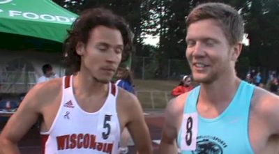 Collegiates Rob Finnerty and Trevor Dunbar run big 1500s at 2013 Victoria Track Classic