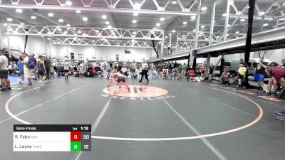 85 lbs Semifinal - Rocco Fabri, Kraken vs Lucas Layne, Team Nauman Wrestling Club