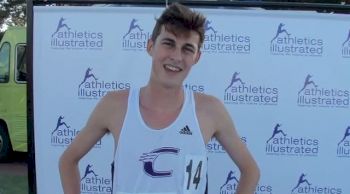 Justin Kent after Nat. Development 1500 win at 2013 Victoria Track Classic