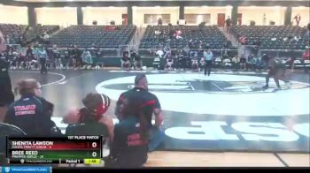 185 lbs Placement Matches (16 Team) - Bree Reed, Prosper (Girls) vs Shenita Lawson, Euless Trinity (Girls)