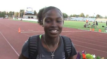 Crystal Emmanuel after 100 win and NTL series win at 2013 Victoria Track Classic