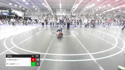 100 lbs Rr Rnd 2 - Joe Bachman, PA Alliance Black vs Marcus Lawler, TNWC Griffin