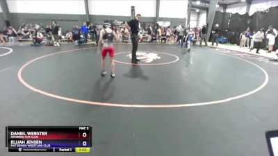 71-77 lbs Round 3 - Daniel Webster, Newberg Mat Club vs Elijah Jensen, Mat Demon Wrestling Club