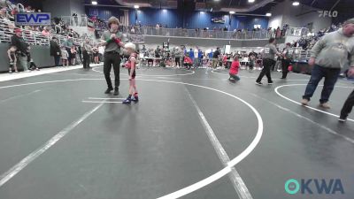 37 lbs Semifinal - Rush Wilson, Barnsdall Youth Wrestling vs Liam Williams, Wagoner Heat