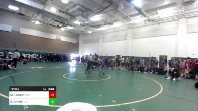 120 lbs Consi Of 8 #1 - Martin Lozano, Chino Hills vs Ryan Amini, El Camino Real