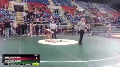 138 lbs Placement Matches (8 Team) - Daniel Fernandez, W4-Minot vs Hunter Sweep, E2-Fargo Davies