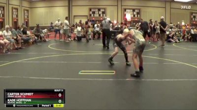 82 lbs Round 3 (4 Team) - Kade Hoffman, Revival White vs Carter Schmidt, SVRWC Silver